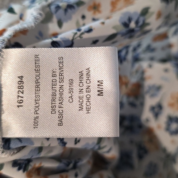 Mario Serrani V-neck 3/4 Sleeve Tunic Size Medium - Picture 6 of 6